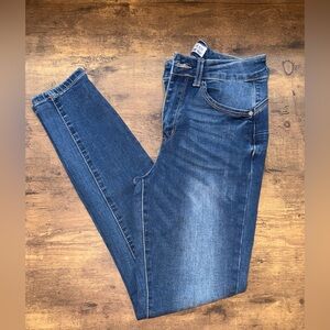 NWOT Wax Jean Butt, I Love You Women's Classic Blue Skinny Jeans